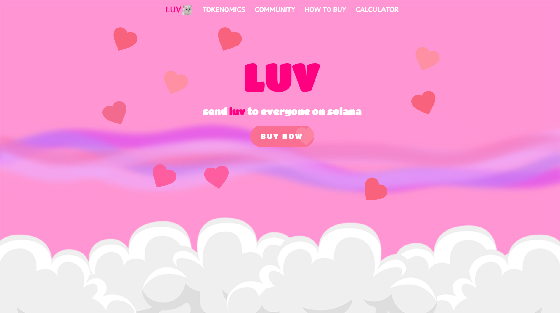 LuvSol Token Landing